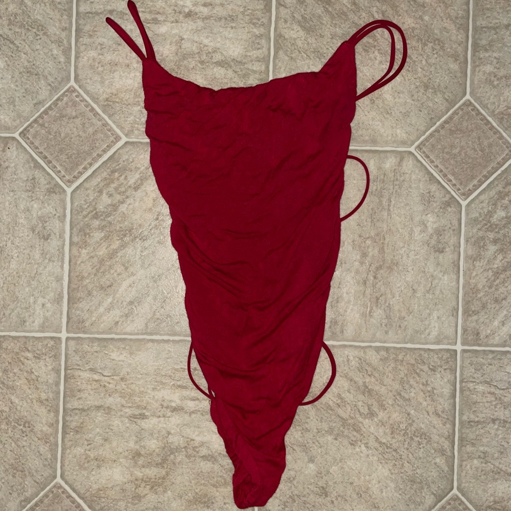 Red Body Suit
